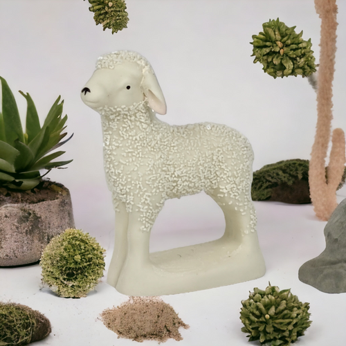 1991 Dept. 56 Annual Animal Collectible: Adorable 2 1/2" Lamb Figurine