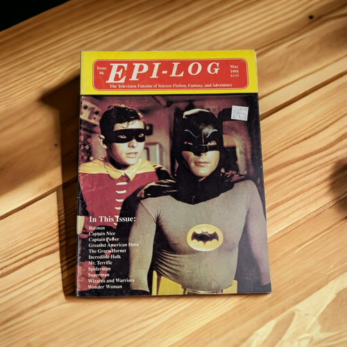 May 1991 Epi-Log Magazine with Batman
