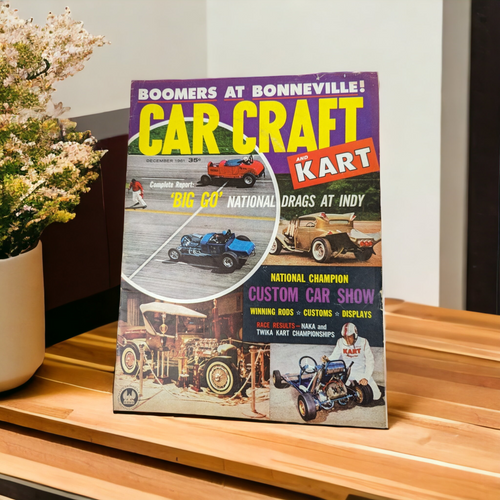 Car Craft December 1961 Magazine Custom Car Show