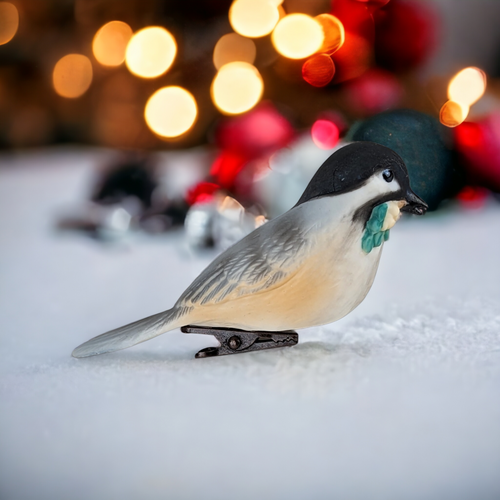 1984 Hallmark Chickadee Clip on Ornament