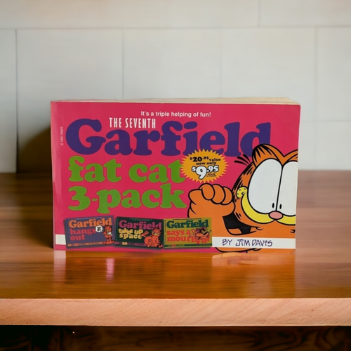 The Seventh Garfield Fat Cat 3 Pack Book by Jim Davis