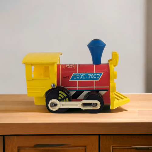 1966 Fisher Price Toot Toot Toy Train