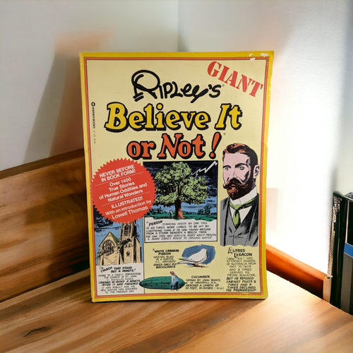 1976 Ripley's Giant Believe it or Not Softcover Book
