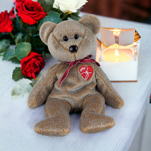 1999 Ty Signature Bear 8" Beanie Baby