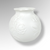 Kaiser White Bisque Vase with Embossed Rose