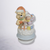 Bisque Rotating Bear and Child Christmas Music Box