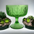 1978 FTD Vintage Green Glass Planter/Compote