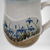 Vintage Pottery Mug with Blue Flowers