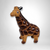 Vintage Clay Giraffe Figurine