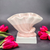 Pink Mid Century Ceramic Art  Vase