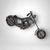 Motorcycle Made From Recycled Metal Parts