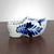 Ceramic Shoe Shaped Ashtray Hand Painted in Delft Blue