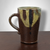 Handmade Vintage Brown Pottery Mug