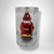 Vintage AMC Firefighter Blown Glass Ornament