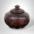 Small Carved Wooden Lidded Jar