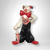 Vintage Enesco Painted Circus Clown