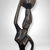 Hand Carved 9" Tribal Wooden Female