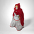 Vintage Porcelain Little Red Riding Hood Doll