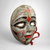 Vintage Brass Metal Mask Decoration. Made in India