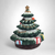 Vintage 1986 Flambro Lighted Porcelain Christmas Tree