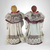 Vintage Paper Mache Caroler Pair