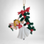 Santa's Best Christmas Charmers Holly Berry Fairy Ornament