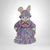 Vintage Bunny Pull String Ornament