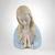 Vintage Virgin Mary Praying 6" Ceramic Vase