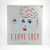 I love Lucy, Celebrating 50 Years of Love and Laughter by Elisabeth Edwards, White Cover