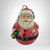 Vintage Midwest Ceramic Santa Claus Ornament