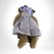 The Bearington Collection Abby in Lavender Dress 11" Plush Bear