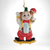 Pair of Christmas Around The World Ceramic Clown Ornaments