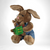 Vtg Bunny Tales 11" Plush Rabbit Reading Toy