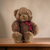 1994 Merry Myer Plush 14" Brown Teddy Bear