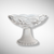 Mikasa Frosted Etched Glass Candy Dish