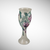 Vintage Decorative Floral Pottery Chalice