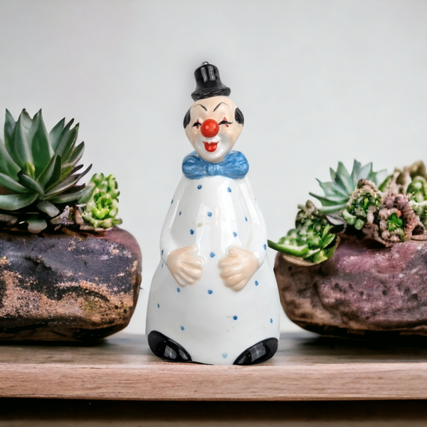 Vintage Ceramic Clown Bell