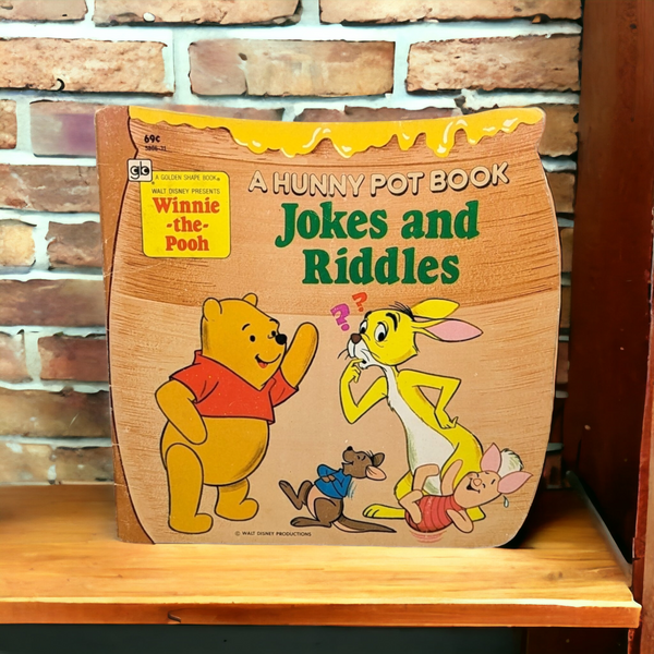 1979 A Hunny Pot Book Jokes and Riddles Soft Cover