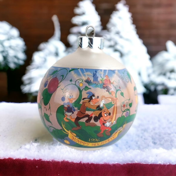 1996 Hallmark Walt Disney Happy Holidays Ornament