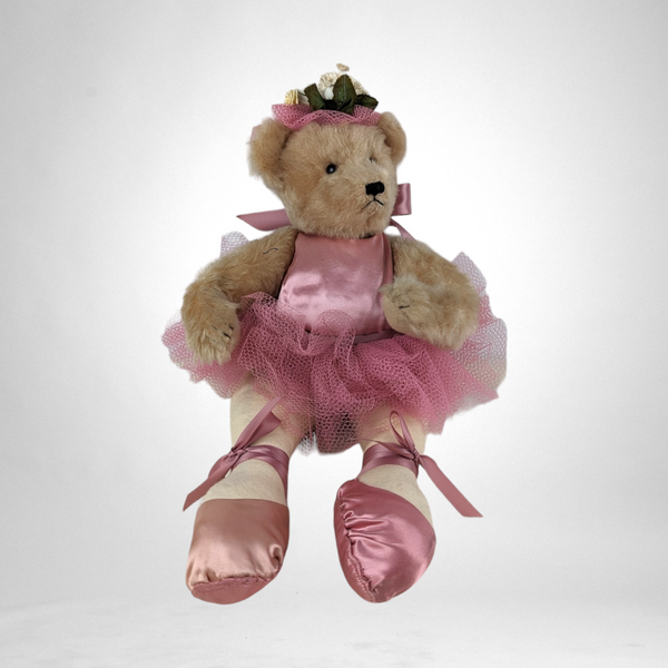 Handmade Vintage Tippy Toes Ballerina Bear by Deanna Brittsan