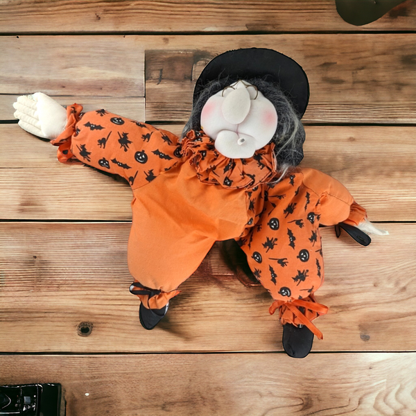 1992 Joelson Bean Bag Plush Witch