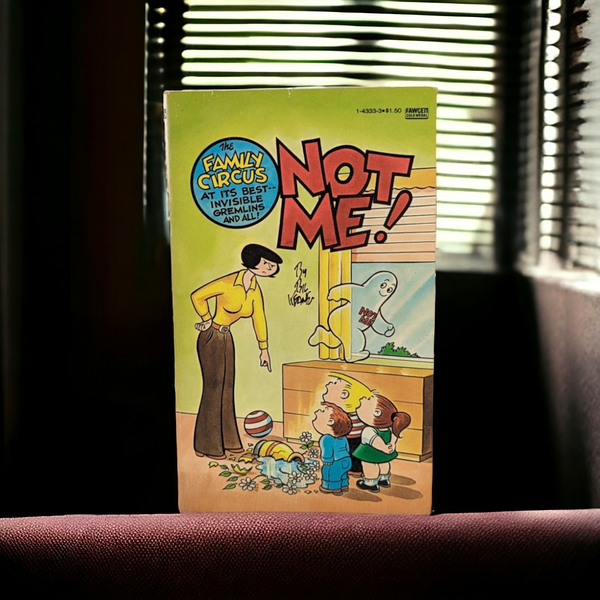 1980 Family Circle 'Not Me' Softcover Book, Bill Keane