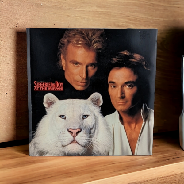 Vintage Siegfried and Roy Mirage Souvenier Program Book