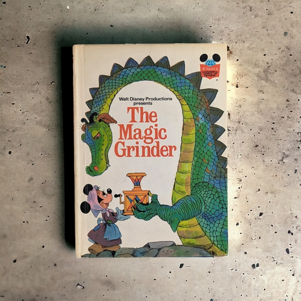 1975 Walt Disney The Magic Grinder Book