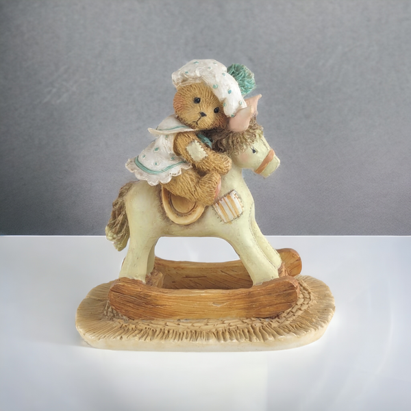 1991 Cherished Teddies Beth "Bear Hugs" Bear Figurine