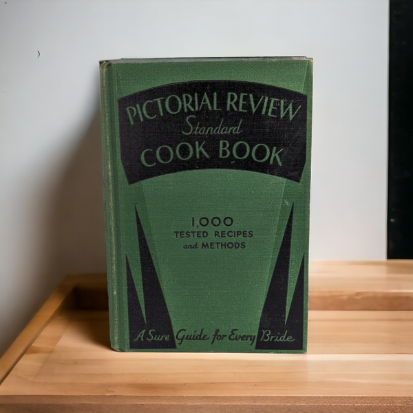 1931 Pictorial Review Standard Cookbook, Hardcover