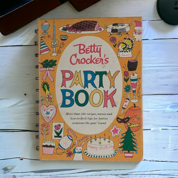 1960 Betty Crocker's Party Book, Hardcover