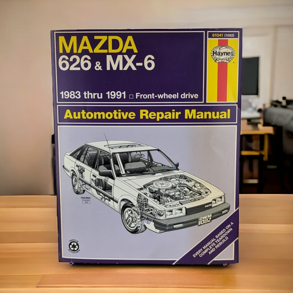 Vintage Haynes Manual Mazda 626 1983-1991