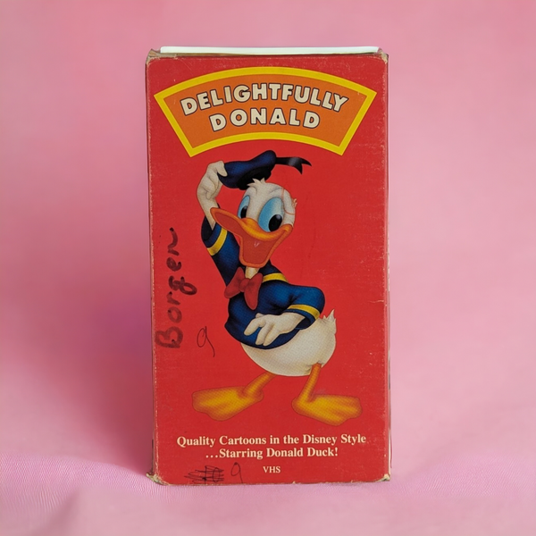 Walt Disney Delightfully Donald VHS, Animated