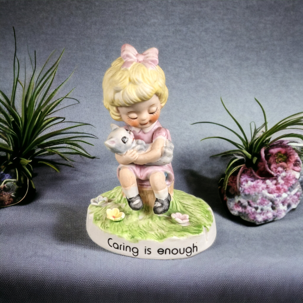 1974 George Good Caring is Enough Girl Figurine